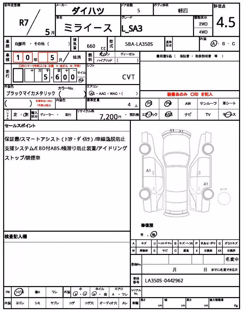 DAIHATSU MIRA E:S