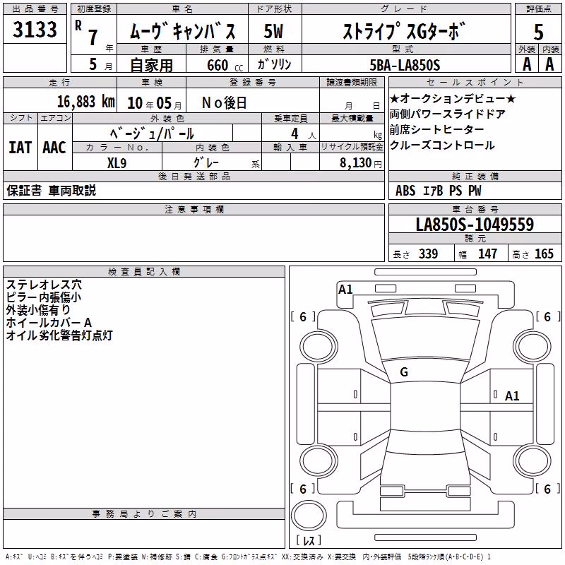 DAIHATSU MOVE CANBUS