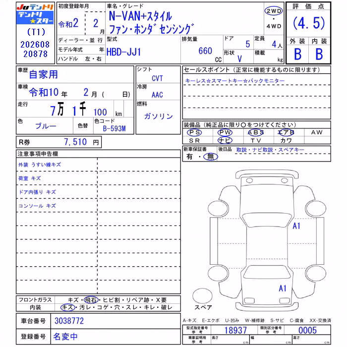 HONDA N-VAN