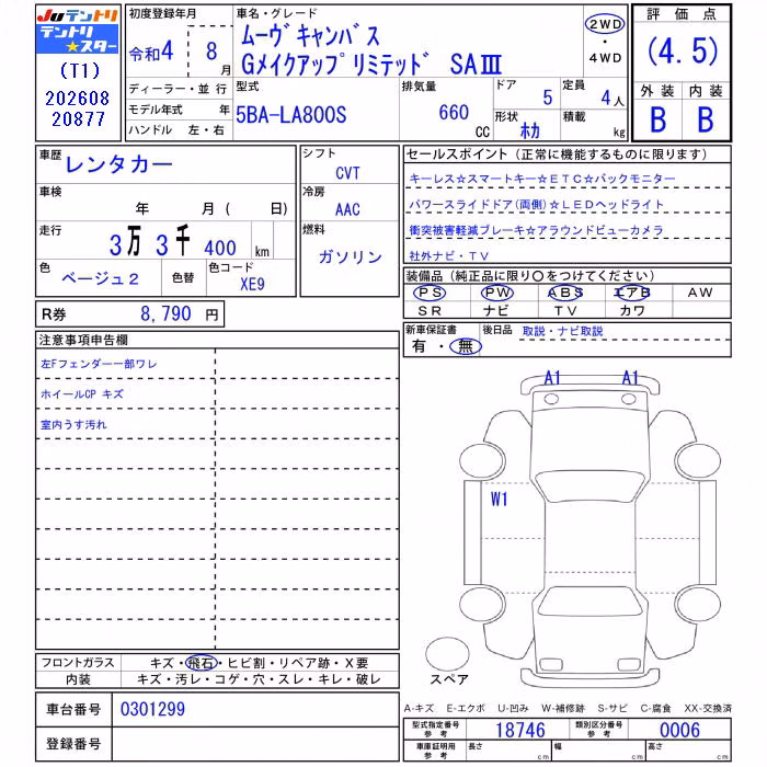DAIHATSU MOVE CANBUS