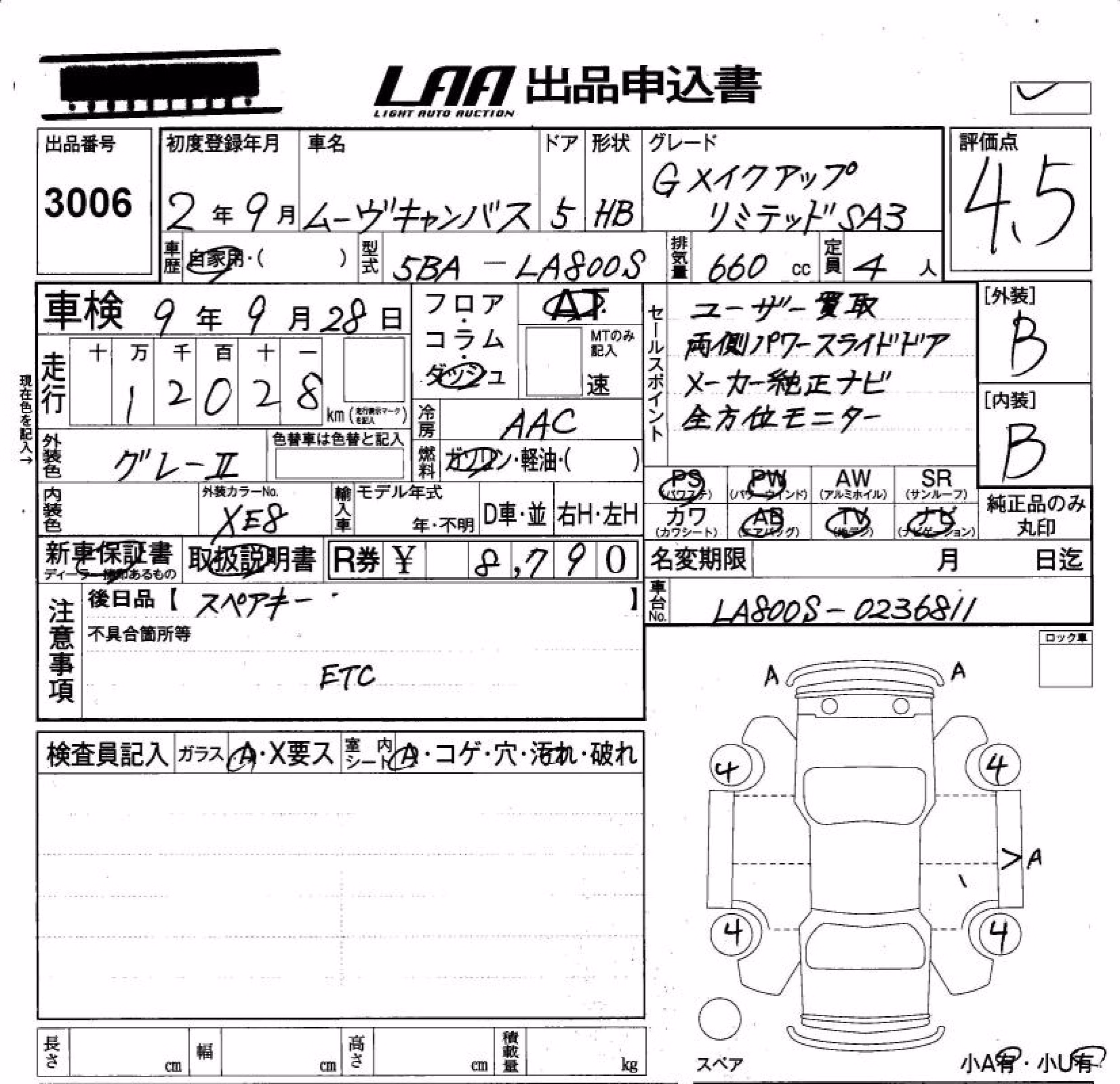 DAIHATSU MOVE CANBUS