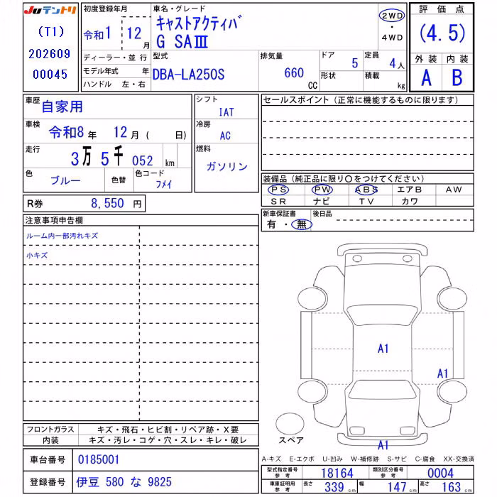 DAIHATSU CAST