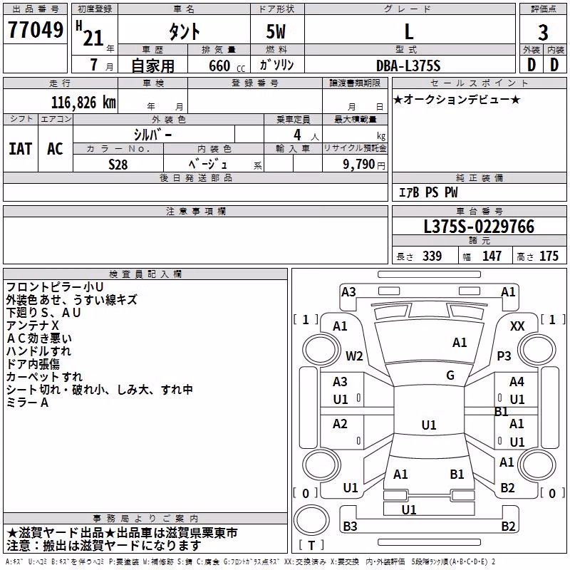 DAIHATSU TANTO