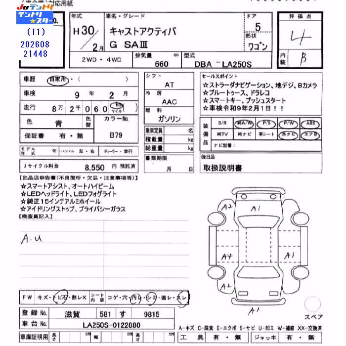 DAIHATSU CAST