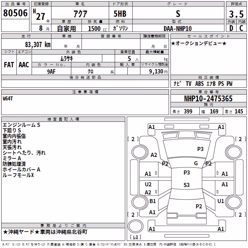 TOYOTA AQUA