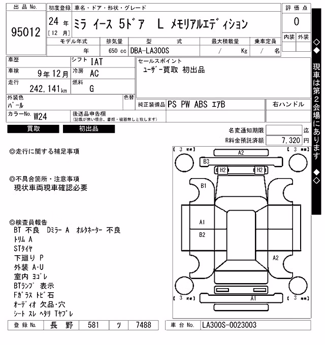 DAIHATSU MIRA E:S