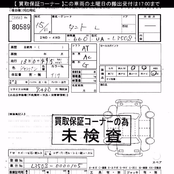 DAIHATSU TANTO