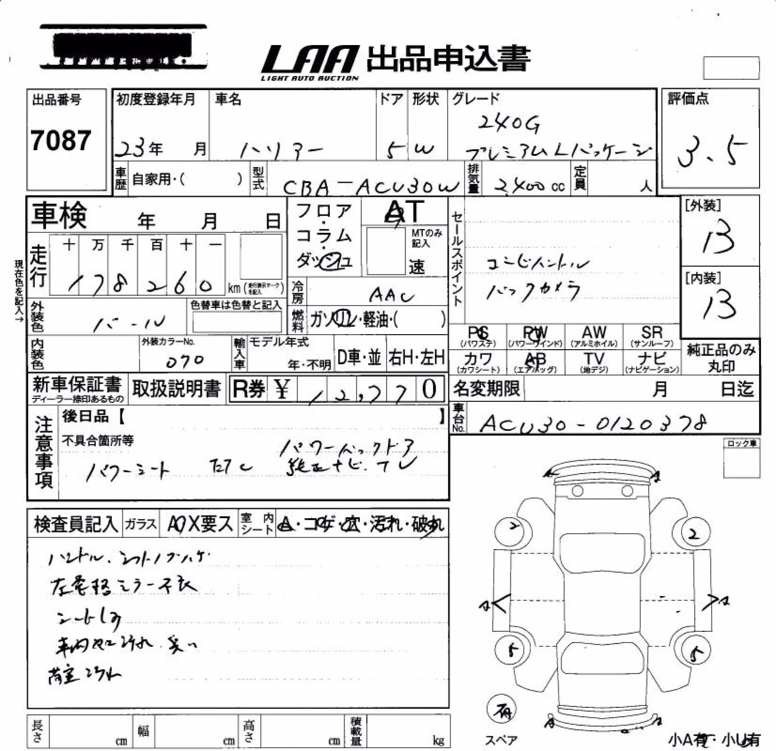 TOYOTA HARRIER