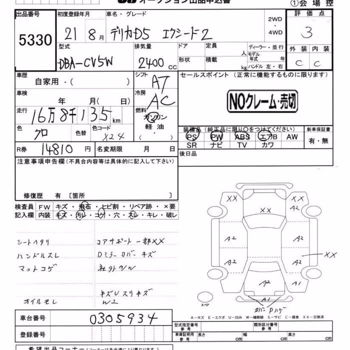 MITSUBISHI DELICA D:5