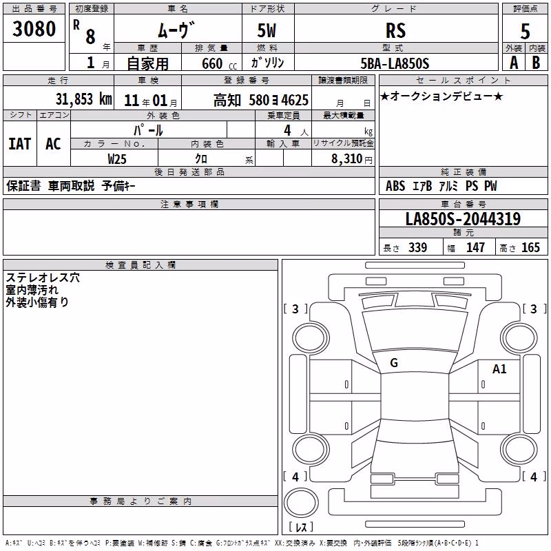 DAIHATSU MOVE