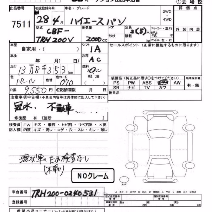 TOYOTA REGIUS ACE