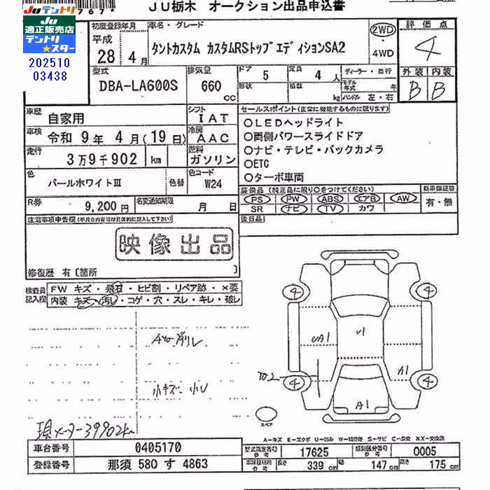 DAIHATSU TANTO