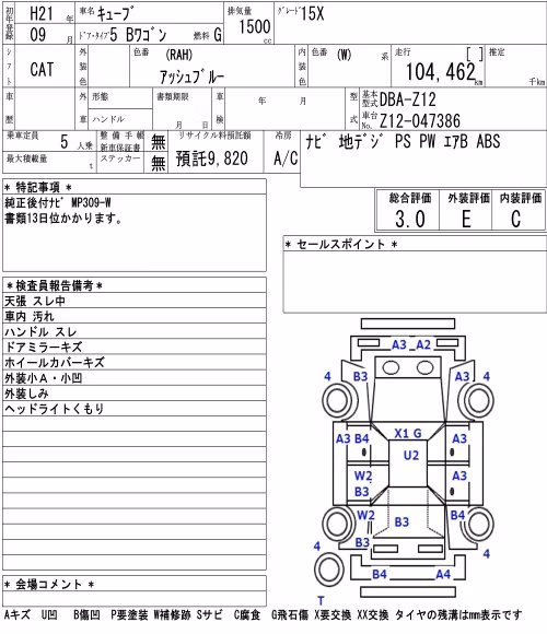 NISSAN CUBE