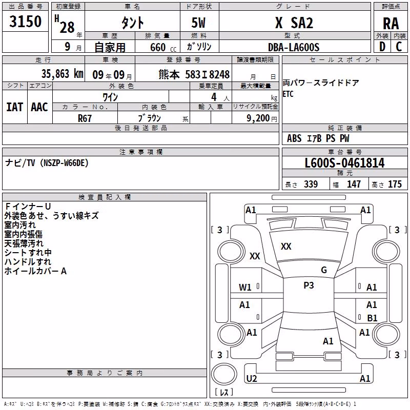 DAIHATSU TANTO