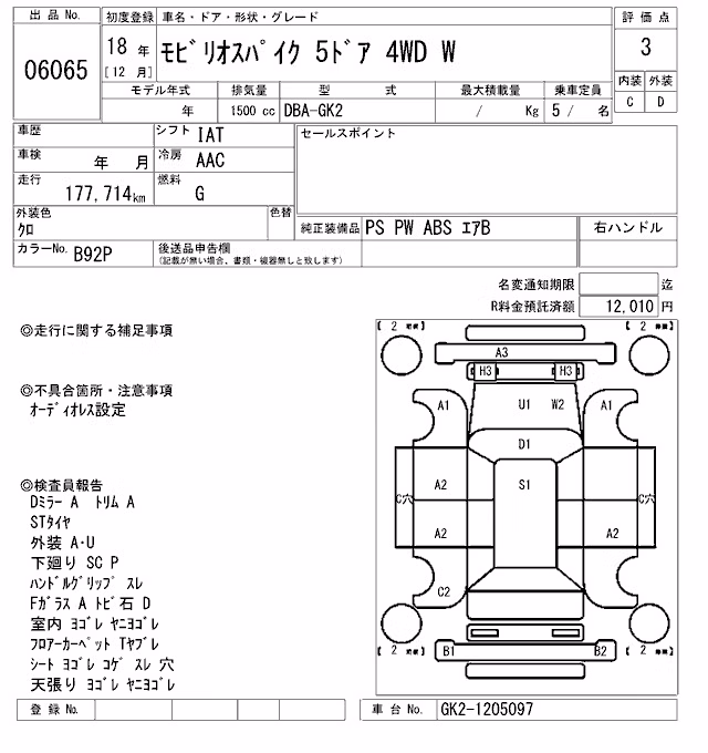 HONDA MOBILIO SPIKE
