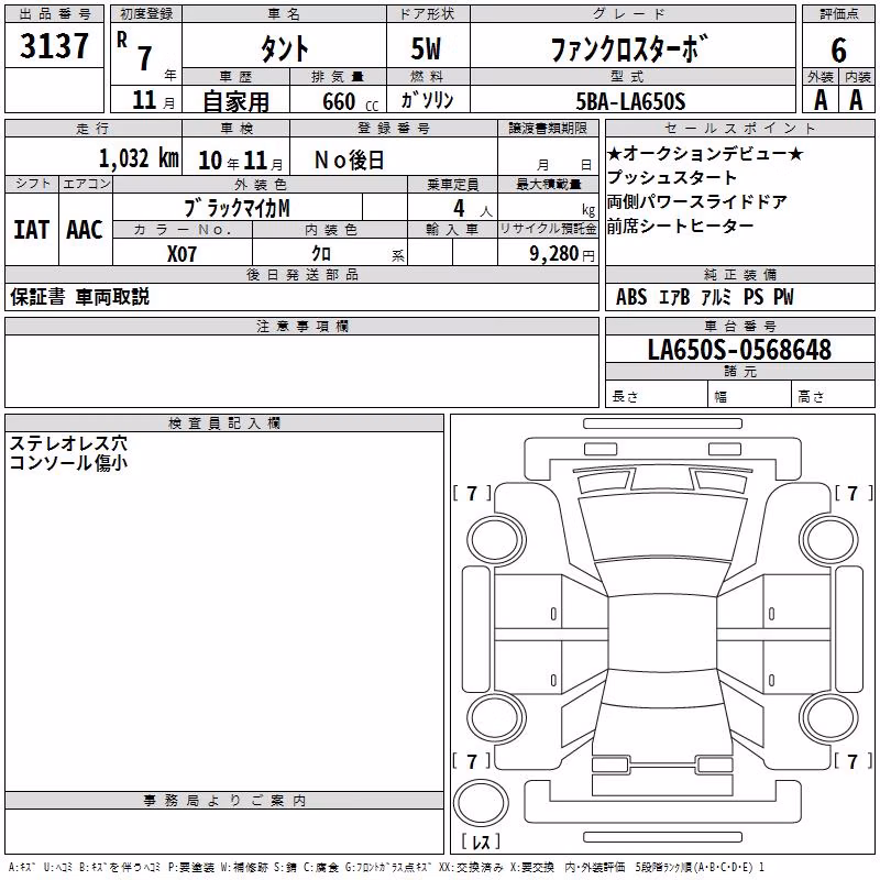 DAIHATSU TANTO