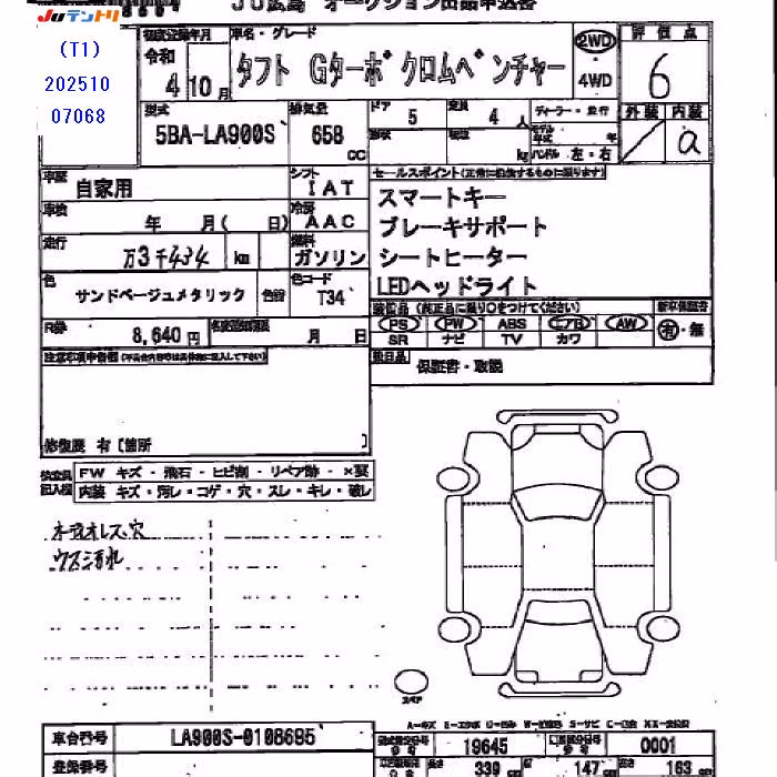 DAIHATSU TAFT