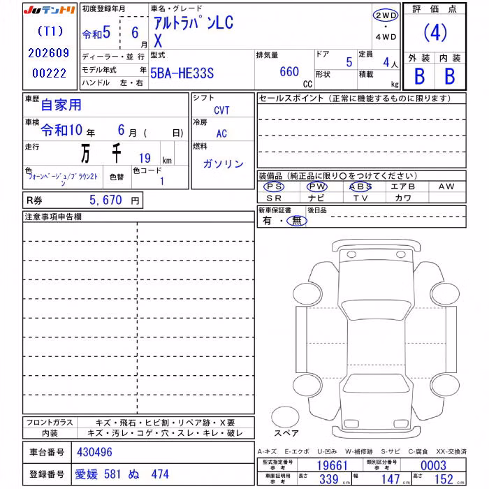 SUZUKI ALTO LAPIN