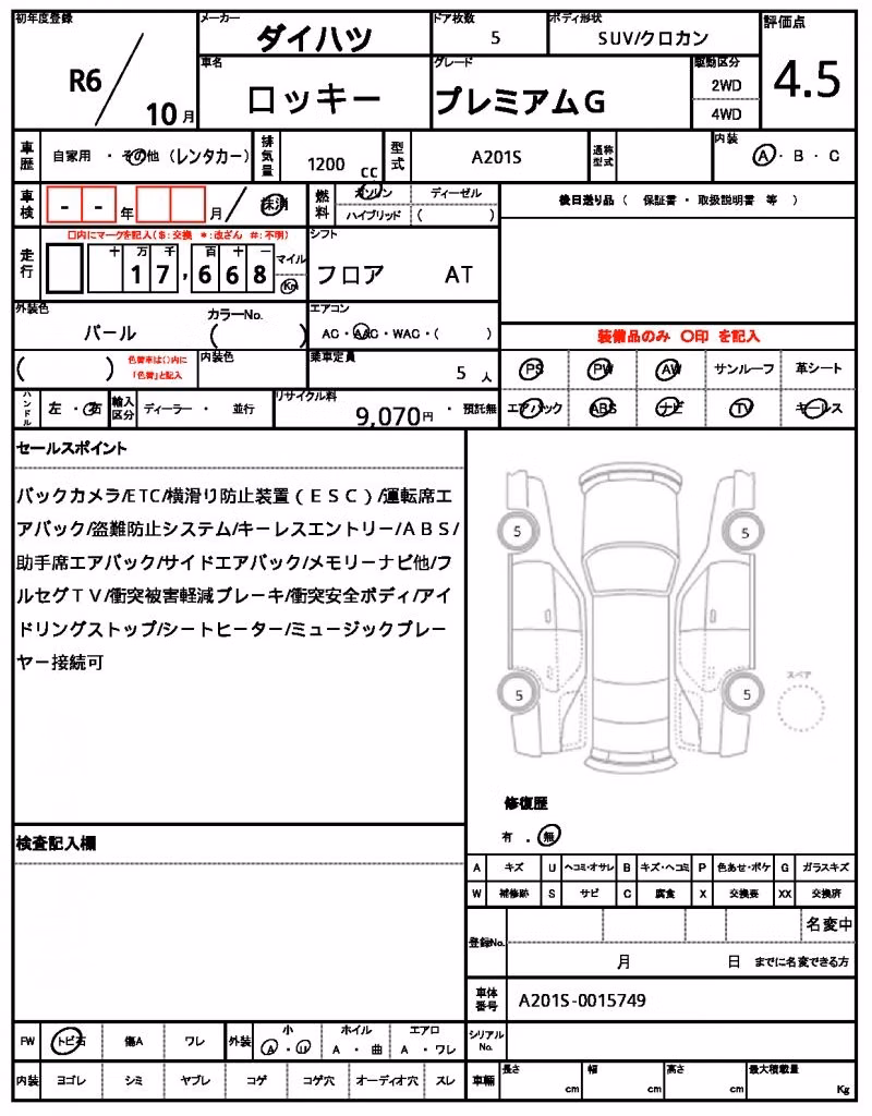 DAIHATSU ROCKY