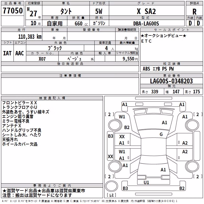 DAIHATSU TANTO
