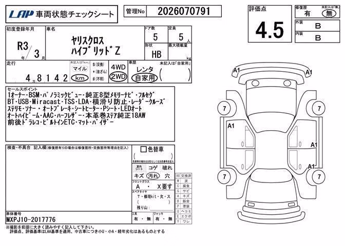 TOYOTA YARIS CROSS