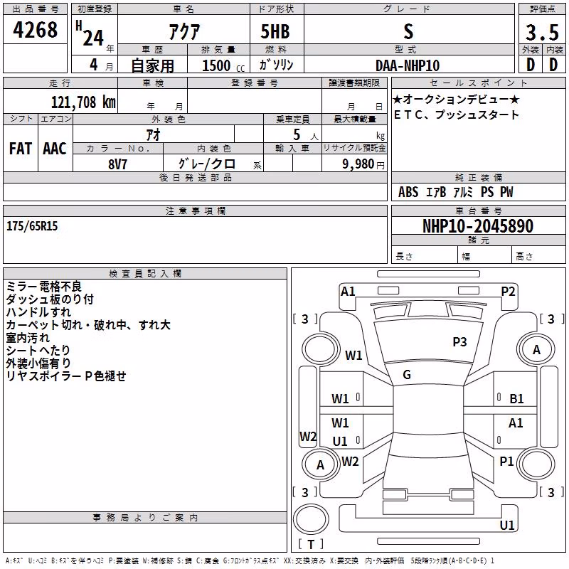 TOYOTA AQUA