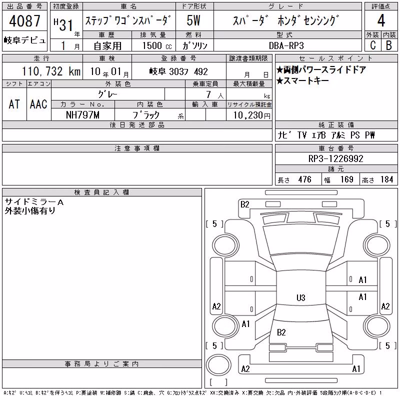 HONDA STEPWGN