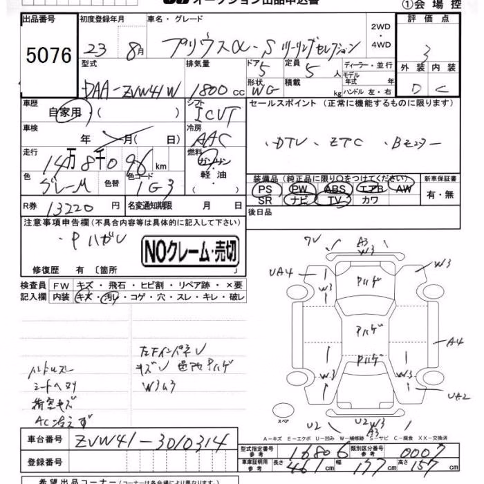 TOYOTA PRIUS ALPHA