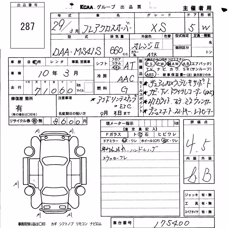 MAZDA FLAIR CROSSOVER