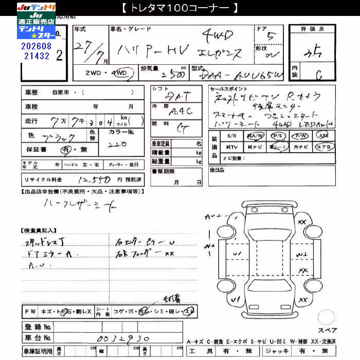 TOYOTA HARRIER