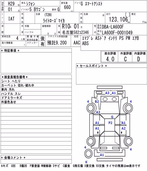 SUBARU CHIFFON