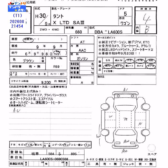 DAIHATSU TANTO