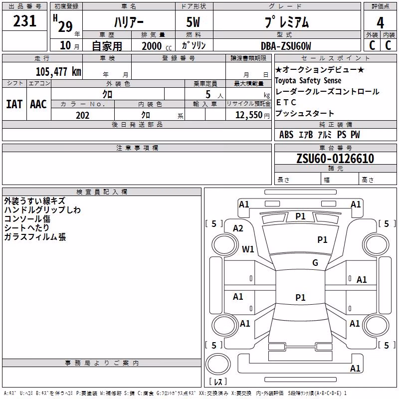 TOYOTA HARRIER