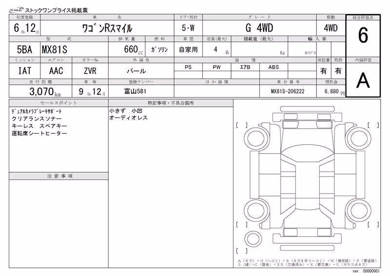 SUZUKI WAGON R SMILE