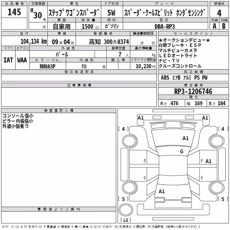 HONDA STEPWGN