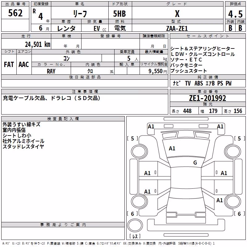 NISSAN LEAF
