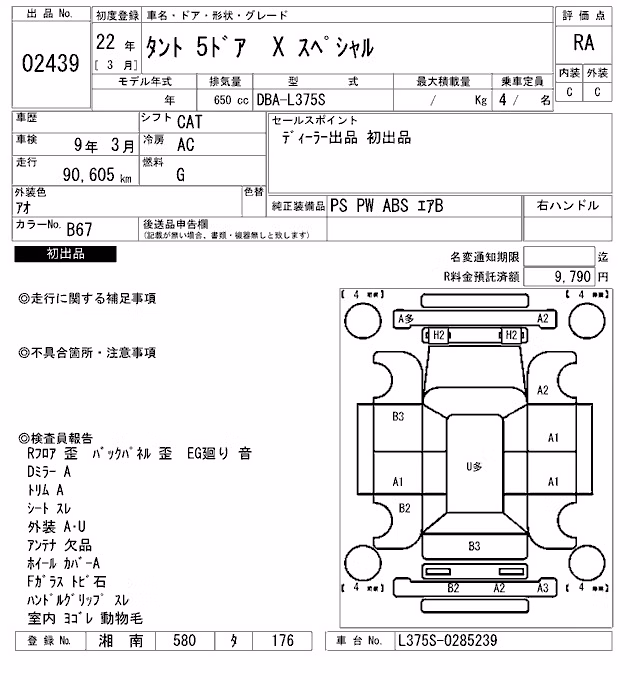 DAIHATSU TANTO