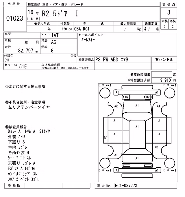 SUBARU R2