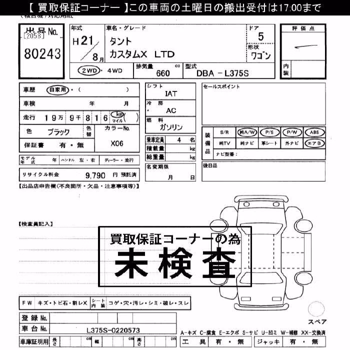 DAIHATSU TANTO