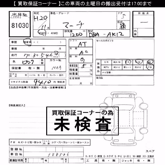 NISSAN MARCH