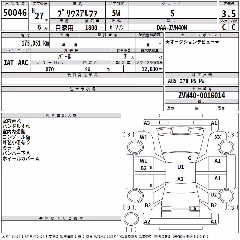 TOYOTA PRIUS ALPHA