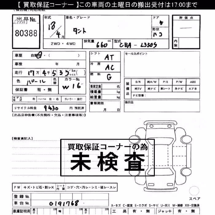 DAIHATSU TANTO