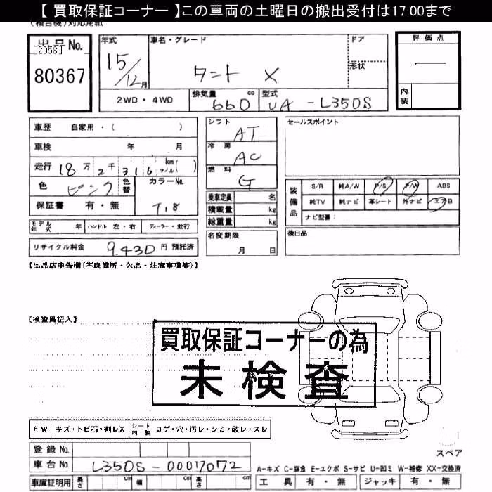 DAIHATSU TANTO