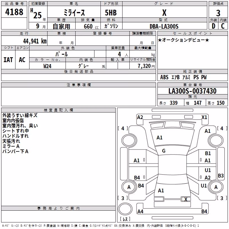 DAIHATSU MIRA E:S