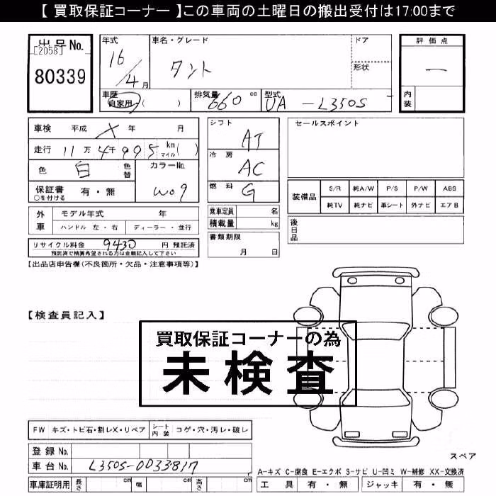 DAIHATSU TANTO