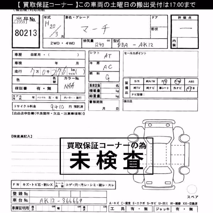 NISSAN MARCH