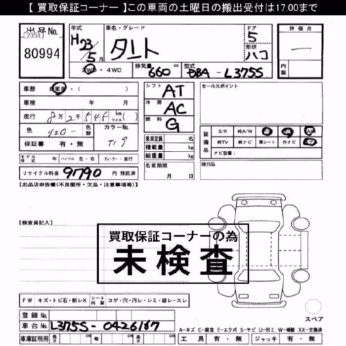 DAIHATSU TANTO