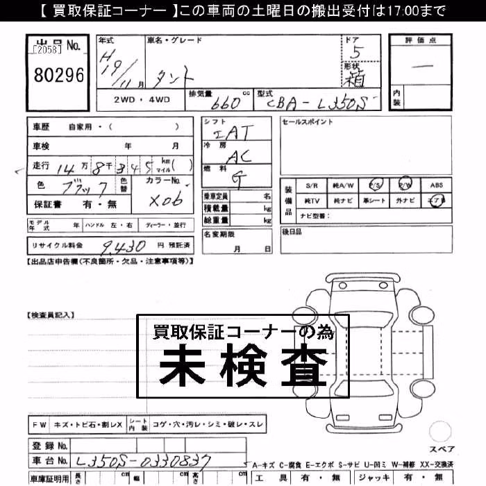 DAIHATSU TANTO