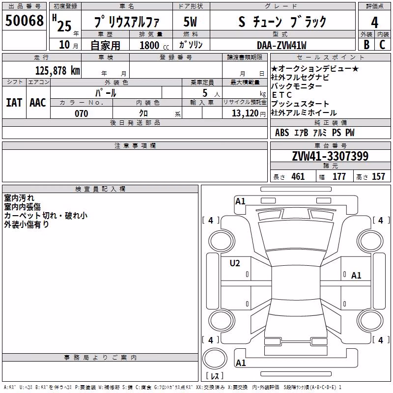 TOYOTA PRIUS ALPHA