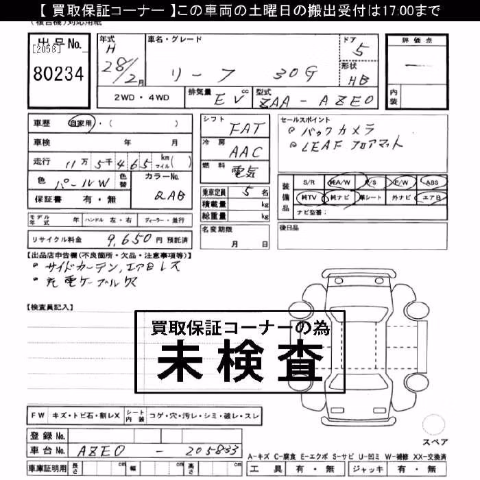 NISSAN LEAF